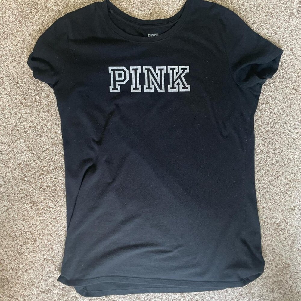 Victoria's Secret Women's Black Shirt